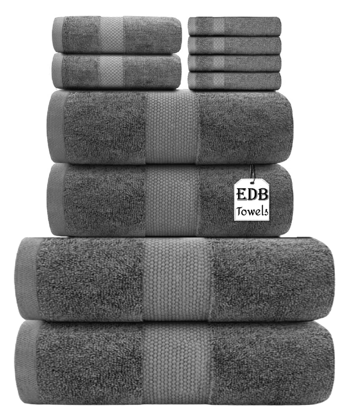 EDB Luxury Super Jumbo Bath Sheets 800-GSM - Face Hand Bath Towel Super Jumbo Bath Sheet 100% Egyptian Cotton Highly Absorbent Premium Hotel Quality Collection (Cotton, 1X Bath Sheet)