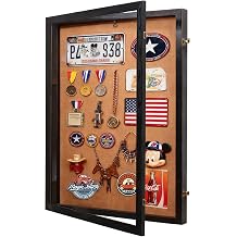 30x40 Large Jersey Shadow Box, UV Protection Acrylic, Black | Extra Large Jersey Display Case, Super Large Shadow Box with 98% UV Acrylic for Sports Jerseys and Military Uniforms
