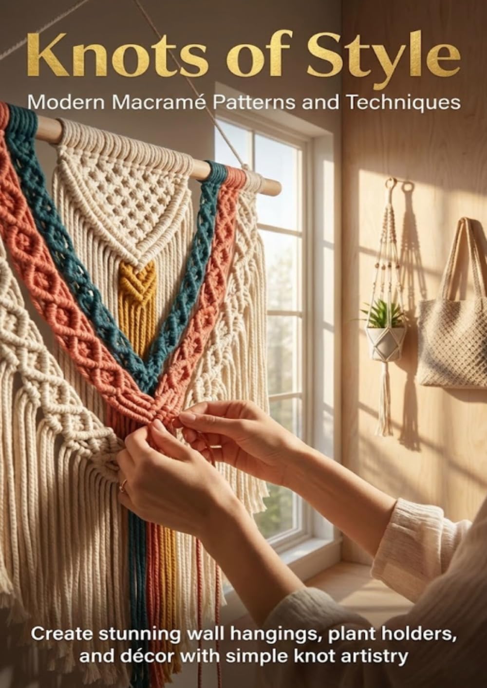 Knots of Style: Modern Macramé Patterns and Techniques: Create stunning wall hangings, plant holders, and décor with simple knot artistry.