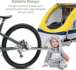 Bicycle Trailer Hitch for Schwinn Instep Bicycle Trailers, Heavy Duty Durable Attachment, Bicycle Trailer Coupler for Kids, Dogs, Pets, Babies, Children Bicycle Trailers - Black