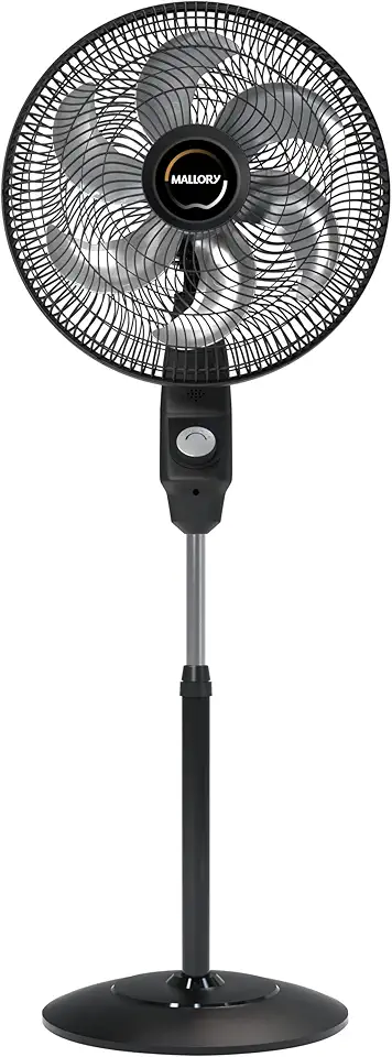 Ventilador de Coluna Mallory Éolo 126W, Silencioso, Hélice de 6 pás, Grade Especial em Sistema TS, Máxima Vazão e Mínimo Ruído – PR-GF- 127V