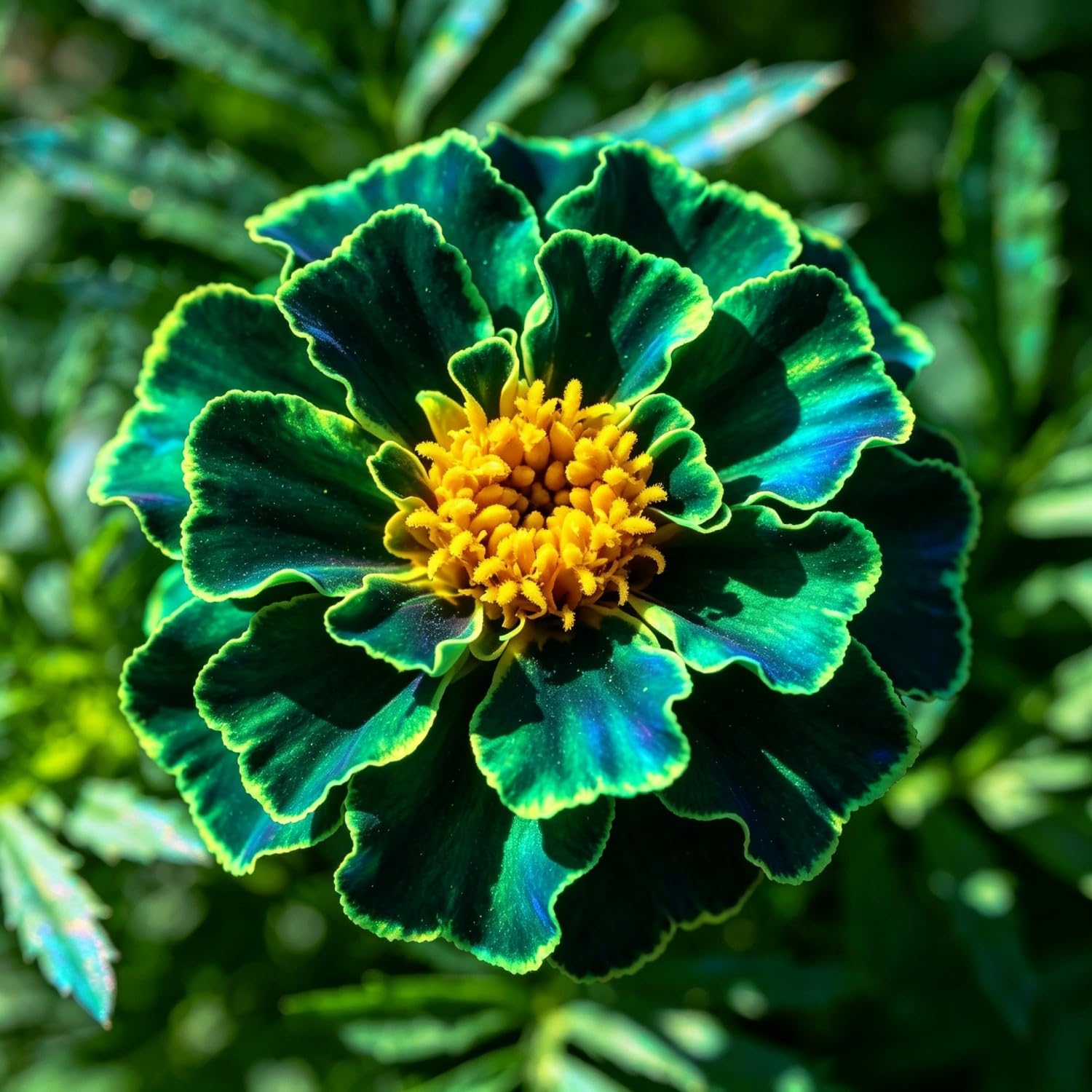French Marigold（Tagetes patula） Seeds-Hardy Perennial,Suitable for Garden Plants, Landscape Design, Indoor and Outdoor Potted Plants, Vibrant Floral Display Garden-1500pcs-Q