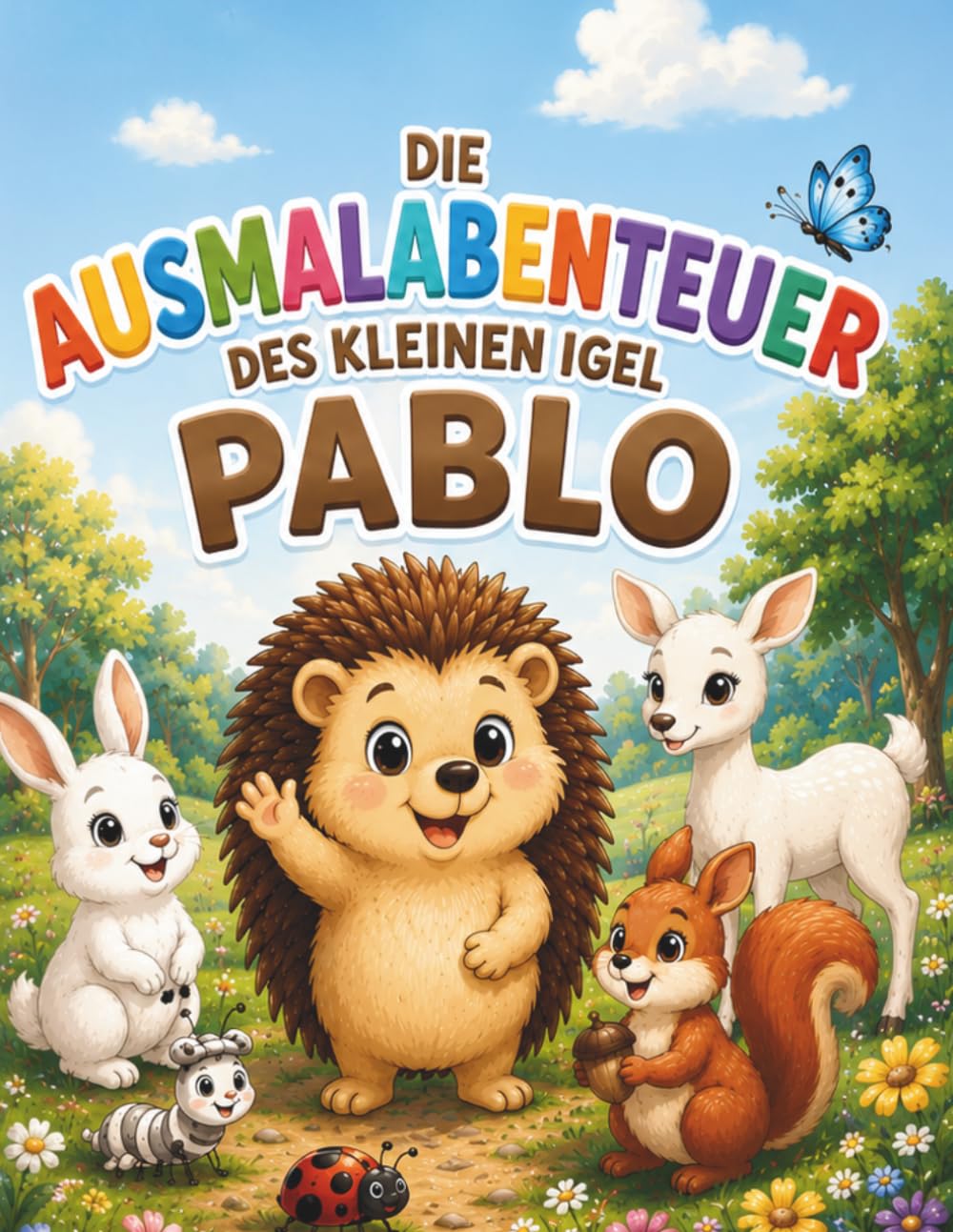 Die Ausmalabenteuer des kleinen Igel Pablo