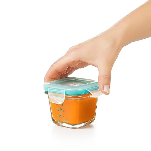 Miniatura 3 de OXO Tot Juego de bloques de cristal para bebés de 8