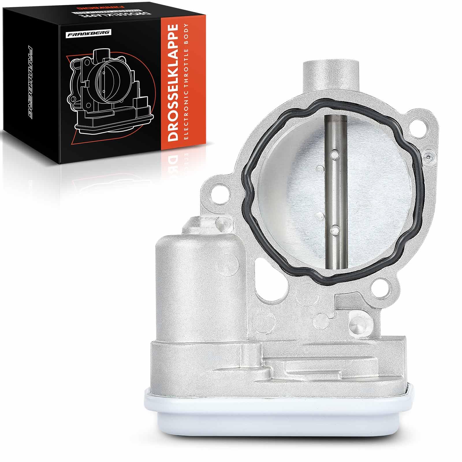 Frankberg Válvula de mariposa cuerpo de mariposa 11717804384 | Compatible con: Serie 3 E46, Serie 6 Convertible E64, Serie 3 Convertible E46, Serie 3 Coupé E46, Serie 3 Touring E91