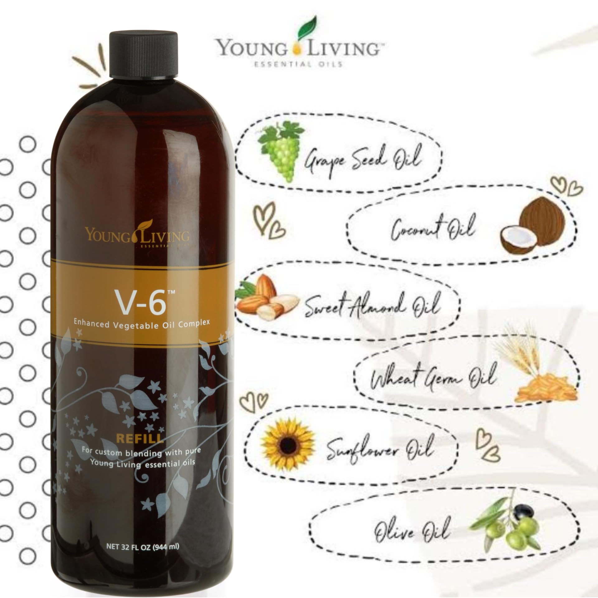 Young Living V-6 とエッセンシャルオイルセット　新品未開封 Young Living V-6 とエッセンシャルオイルセット 新品未開封