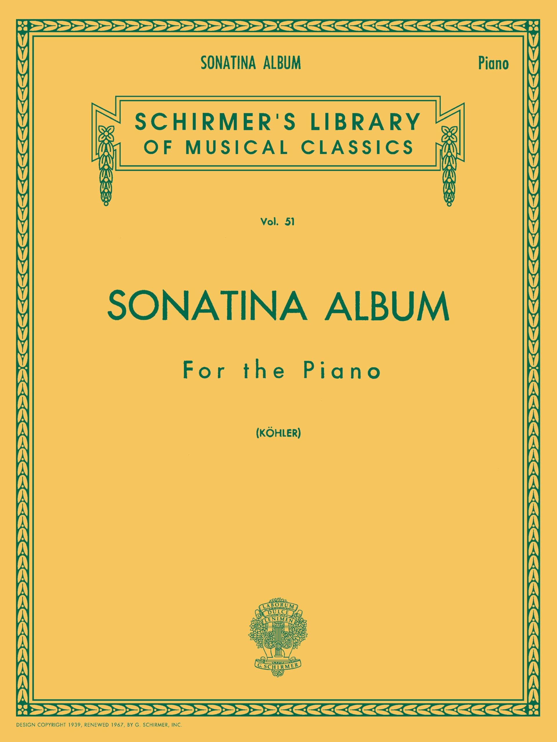 Sonatina Album: For the Piano