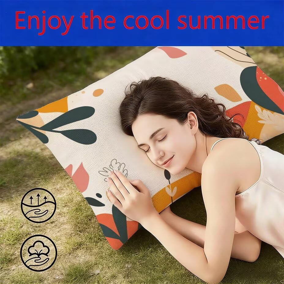 Housse de coussin de jardin 70x90 crème anti-tache et imperméable