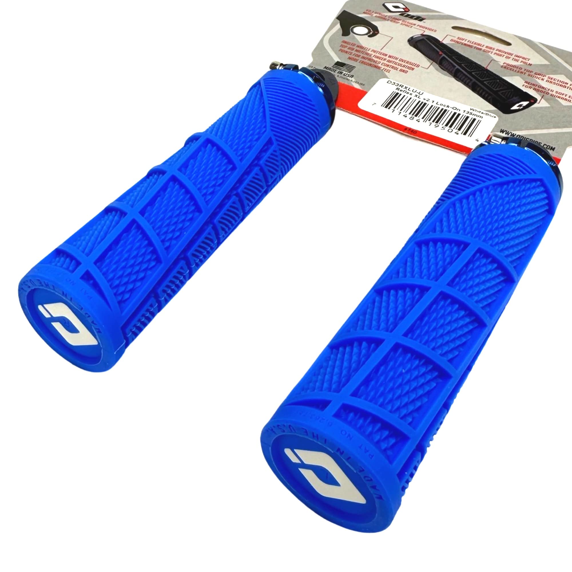 Odi MTB uchwyty Reflex V2.1 I Lock on I Lock on I uchwyt na kierownicę I rower górski I rower elektryczny I DH I uchwyty I ergonomiczny 135 mm