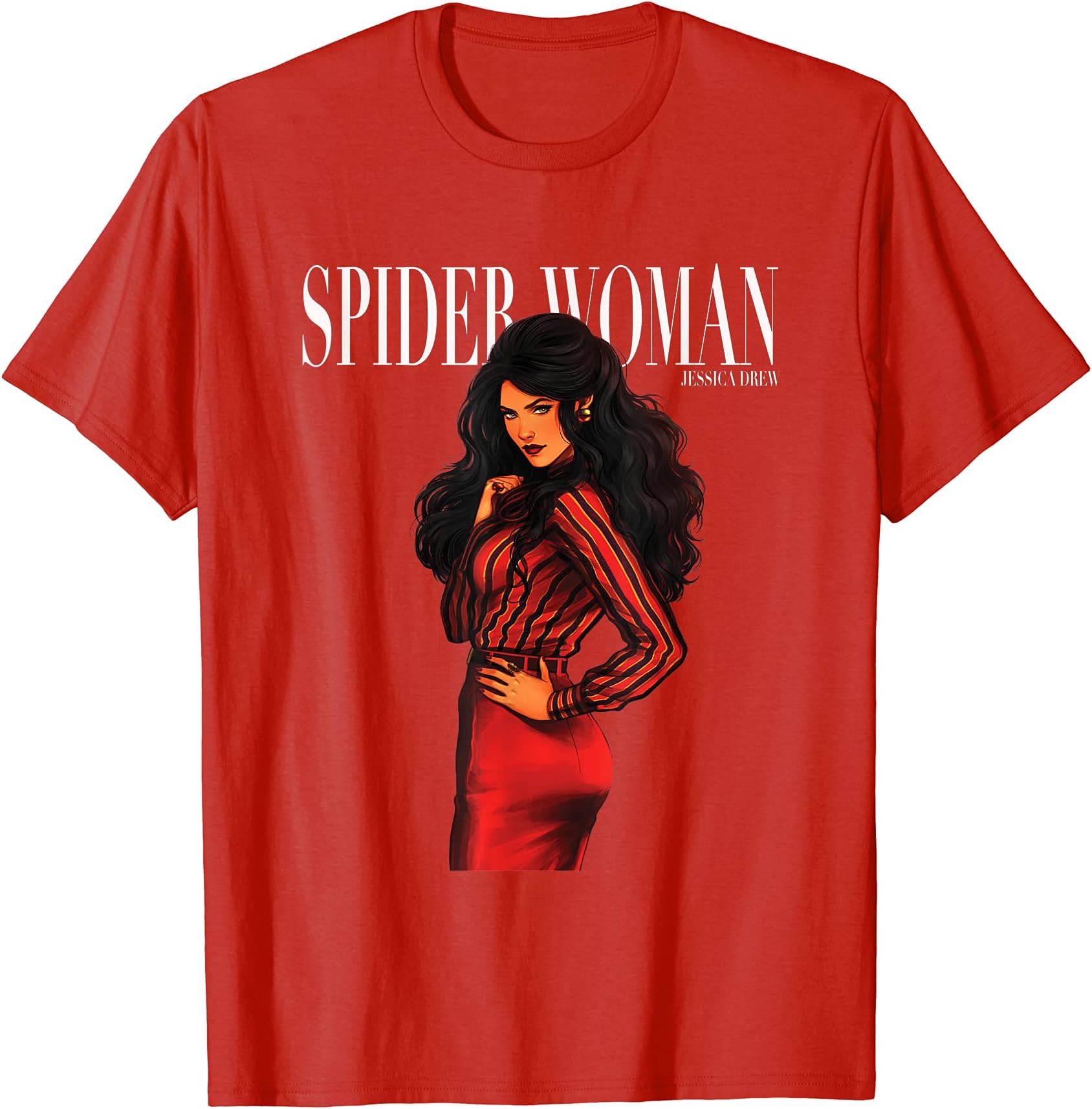 Marvel Spider-Woman Jessica Drew Women’s History Month T-Shirt