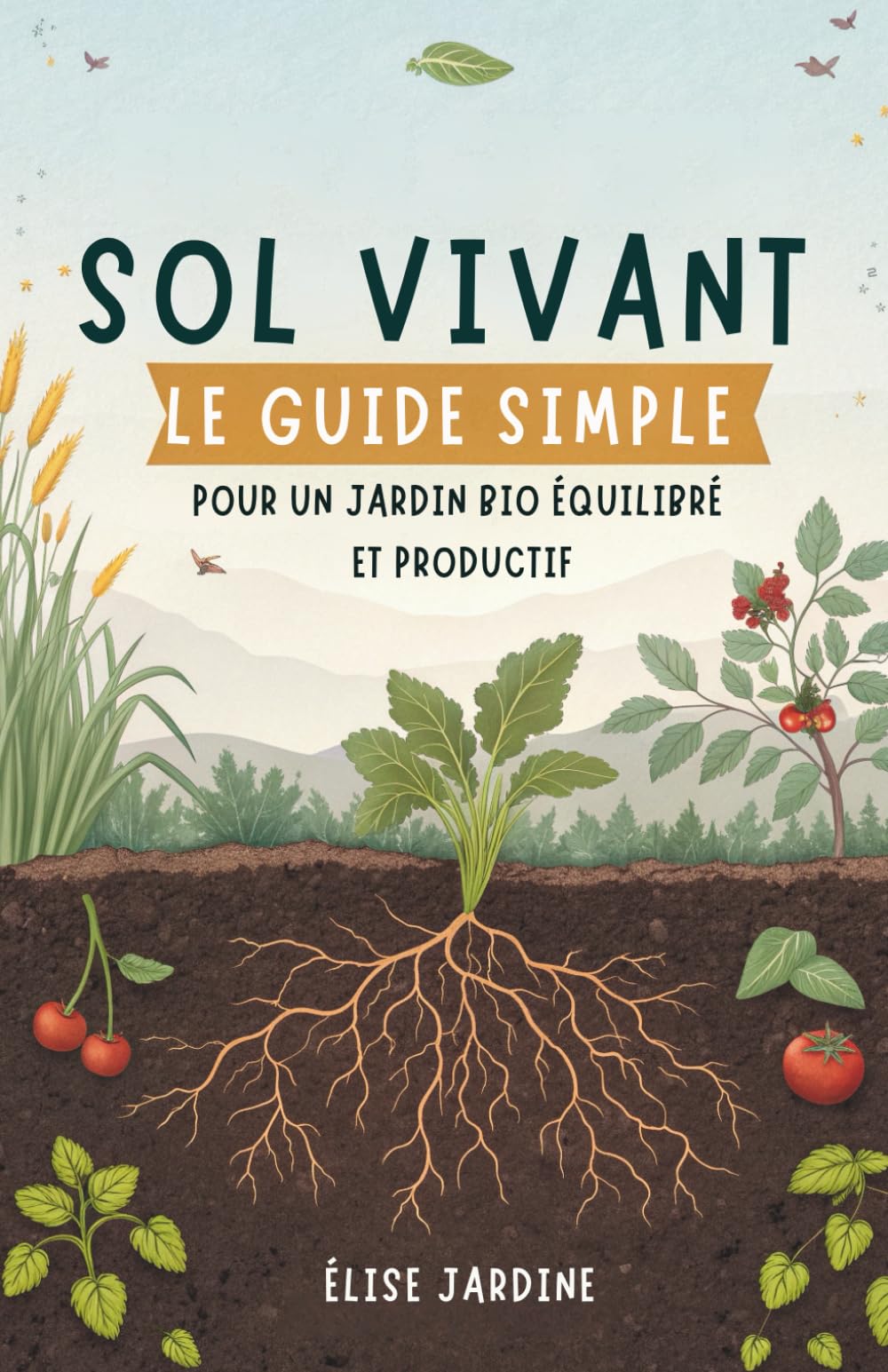 Sol Vivant: Le Guide Simple Pour Un Jardin Bio Équilibré Et Productif
