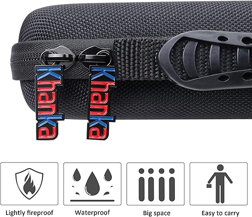 Miniatura 7 de Khanka Estuche de viaje duro compatible con Kodak Luma 150  350 Pocket Projector - Proyector de películas portátil, solo funda