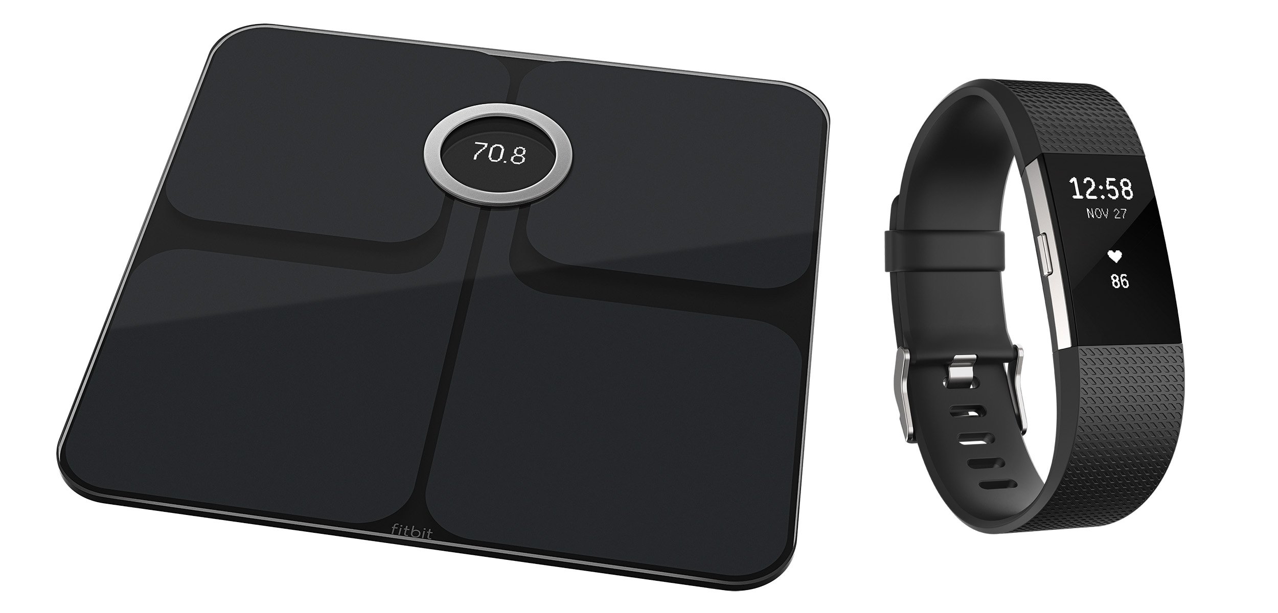 【美品】Fitbit Aria 2 体脂肪計 Fitbit Aria 2 akıllı Wi-Fi-Tartı Siyah : Amazon.com.tr: Sağlık ve