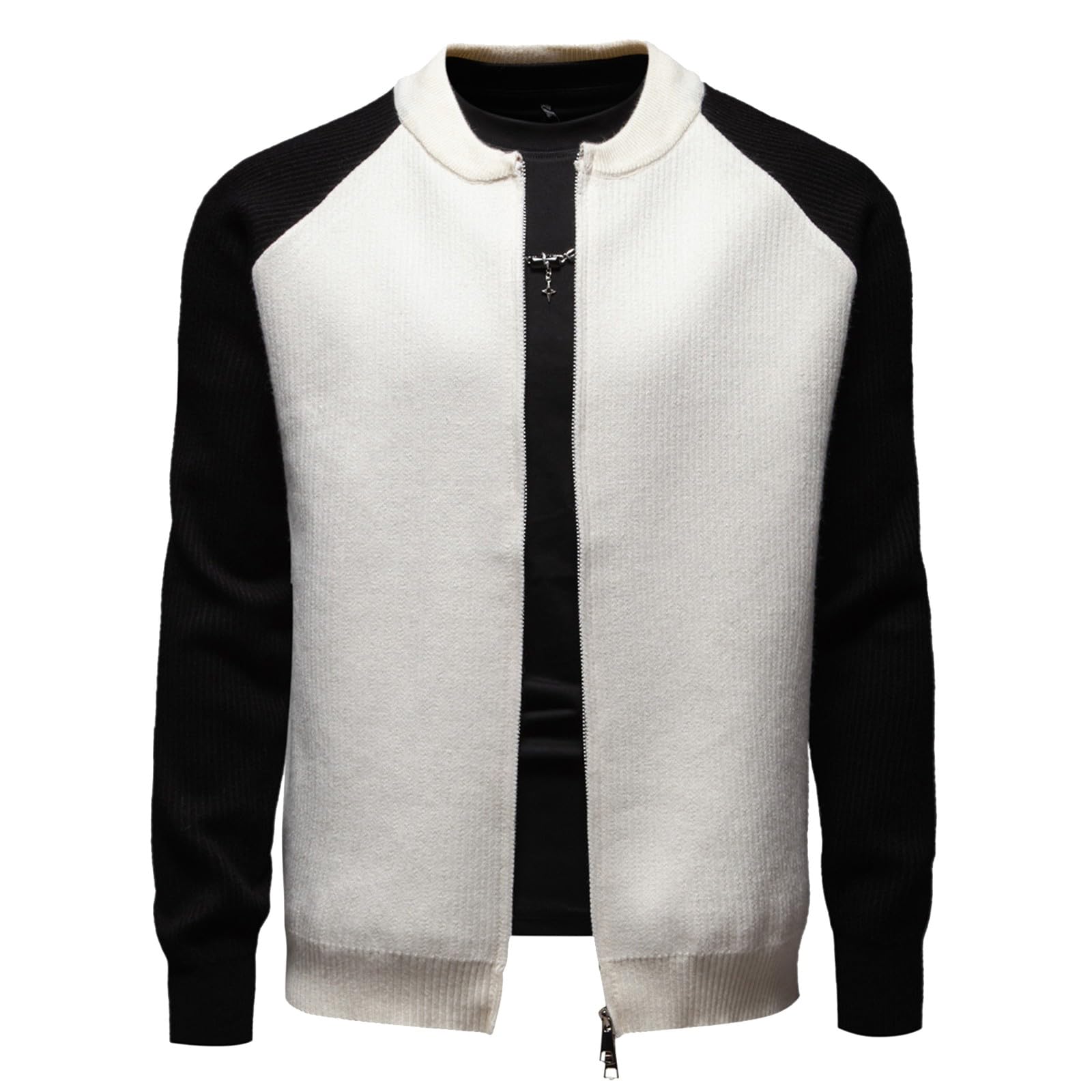 Long pull léger hommes veste avec capuchon protecteur