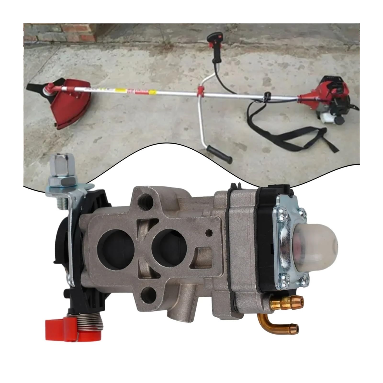 Suministros de carburador de repuesto, desbrozadora apta for KBL45A KBH45B KBL45B TJ45 TJ45E KBH45A