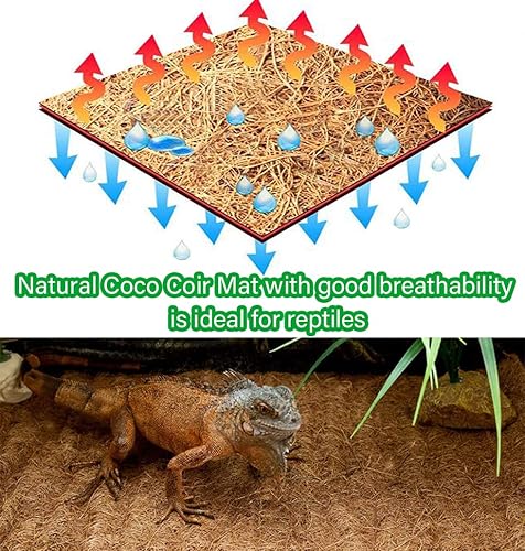 Miniatura 6 de Hoja de rollo de fibra de coco natural almohadilla de fibra de coco alfombrilla de forro de cáscara de coco para macetas y cestas de musgo para