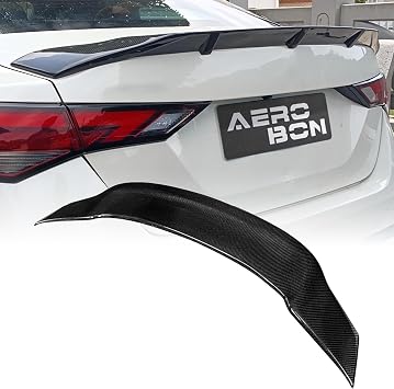 Real Carbon Fiber Trunk Spoiler for 2020-2025 Nissan Sentra Sedan