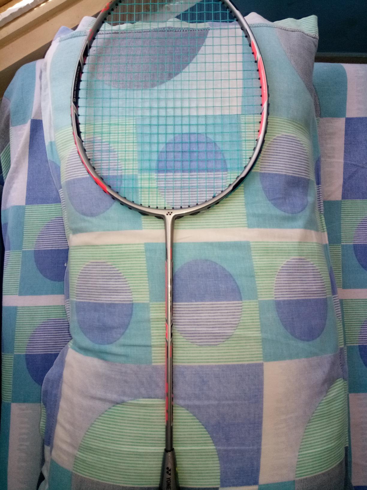 Buy YONEX Duora 77 Strung Graphite Badminton Racquet (Jewel Blue, G4 ...