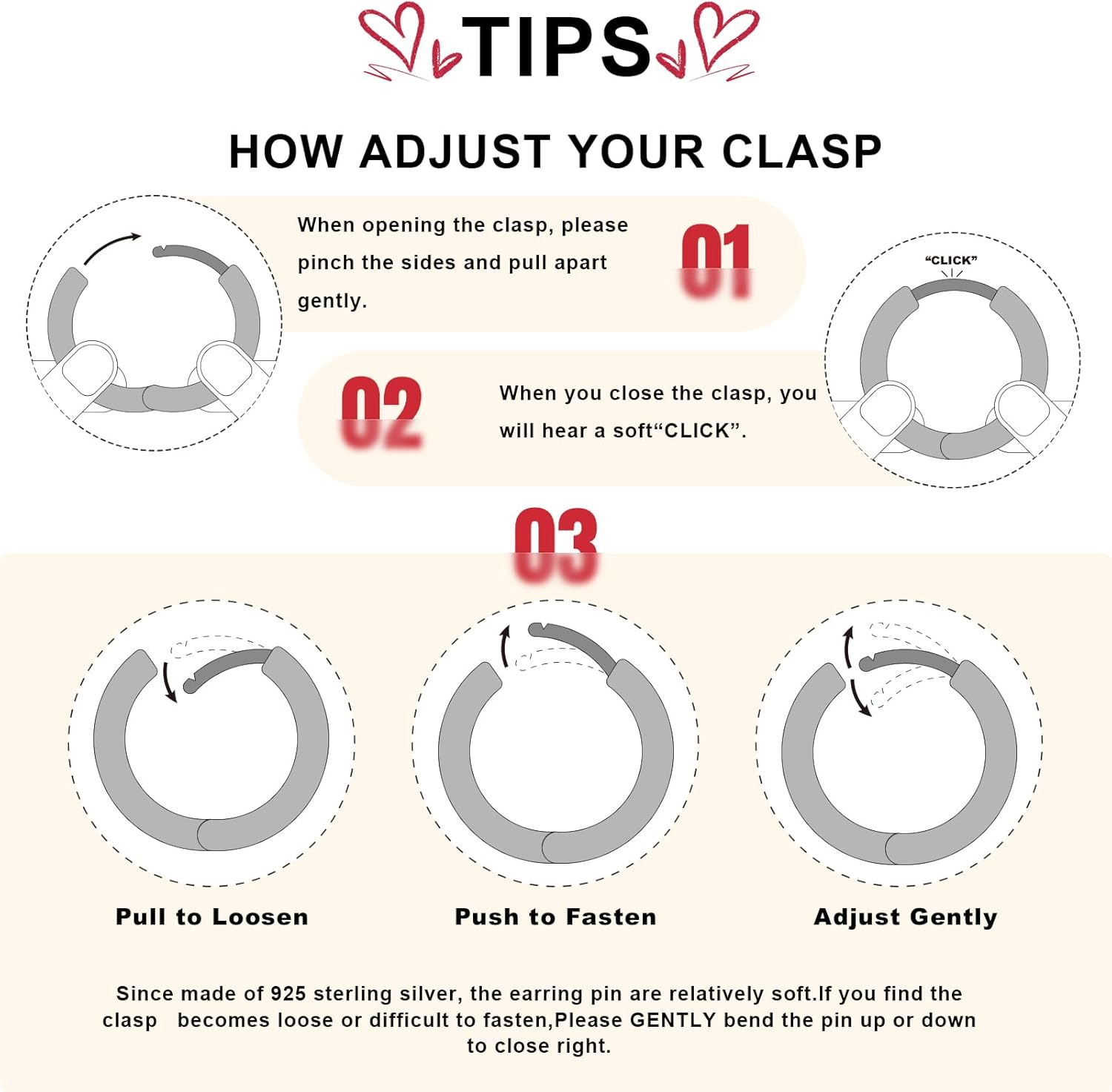 Solid S925 Sterling Silver Huggie Hoop Earrings for Women, Small Hoop Earrings, Heart/Cross/Infinity/Star/Leaf Designs, Assorted Styles, Hypoallergenic Cartilage Second Hole Stacking, Gift Box - Image 7