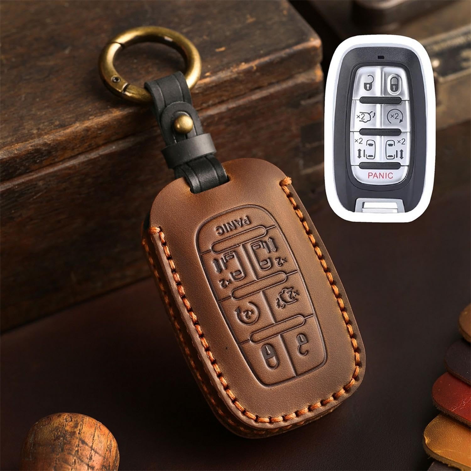 Smart remote key cover Chrysler Voyager idéal pour les trajets en famille au quotidien