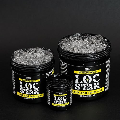 Miniatura 7 de Loc Star  Gel Lock&Twist de 3.4 onzas  Sujeción extrema, suaviza y domina el encrespamiento  Brillo, larga duración para trenzas, bloqueos, giros