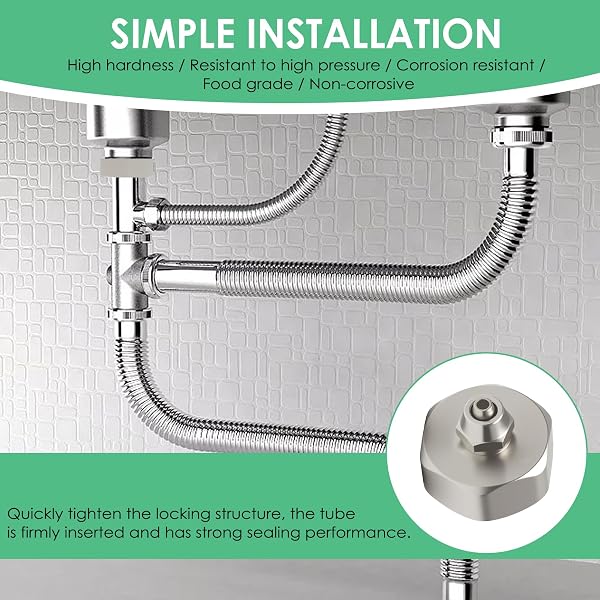 Adaptador de Conexión de Latón 3/4 Hembra a 1/4 Pulgadas, Conector Universal para Filtro de Agua, Compatible con Refrigeradores, Sistemas de Ósmosis Inversa y Acuarios, Instalación Segura Sin Fugas - 4