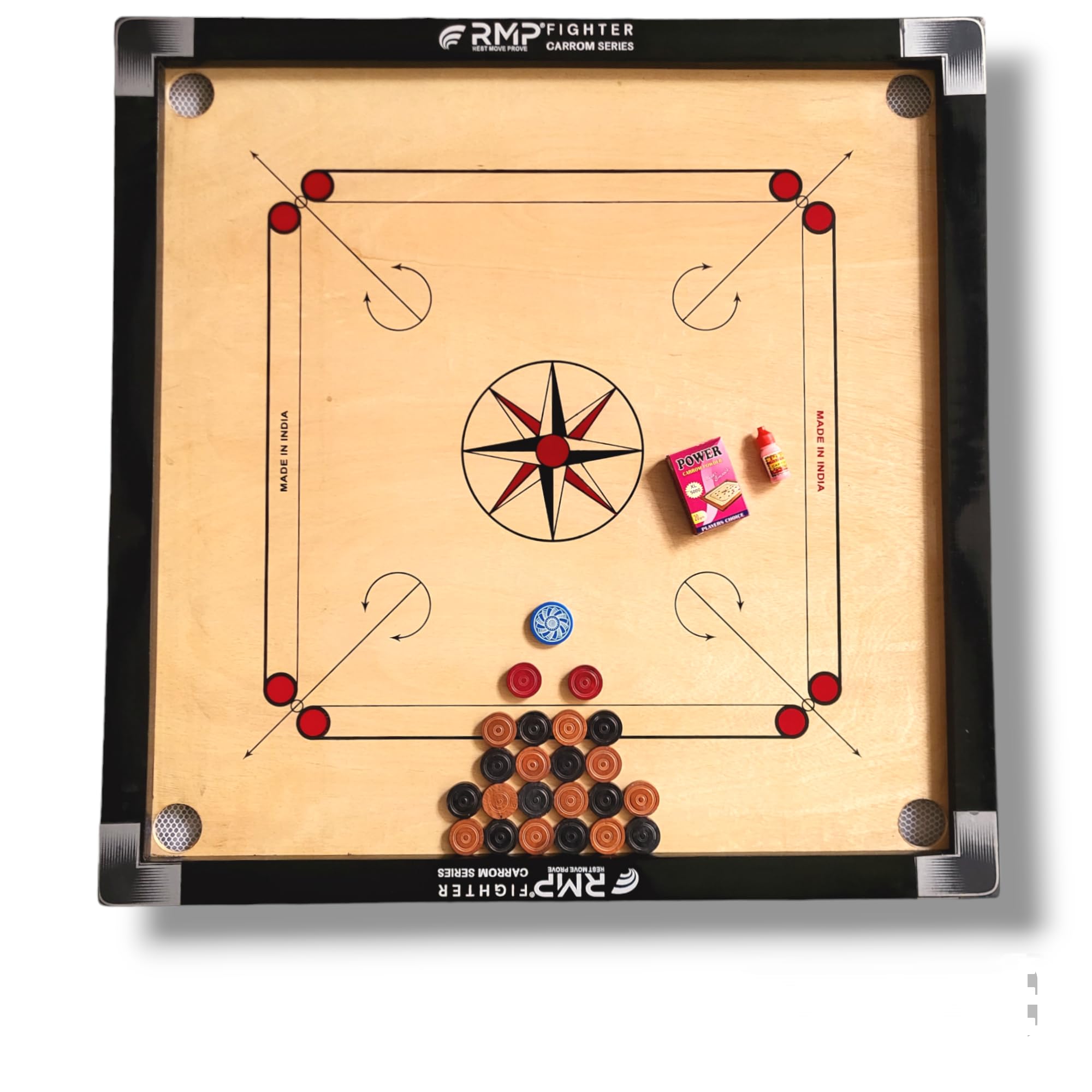 See full amazon price history chart for RMP Carrom Board 32 inch Full Size for Adults Premium Glossy Finish with Carrom Board Coins, Carrom Board Striker and boric Powder, Entering The Carrom Zone! RMP Carrom Board 32 inch Full Size for Adults Premium Glossy Finish with Carrom Board Coins, Carrom Board Striker and boric Powder, Entering The Carrom Zone! (B0D58MX5BZ) Amazon Price History, Amazon Price Tracker