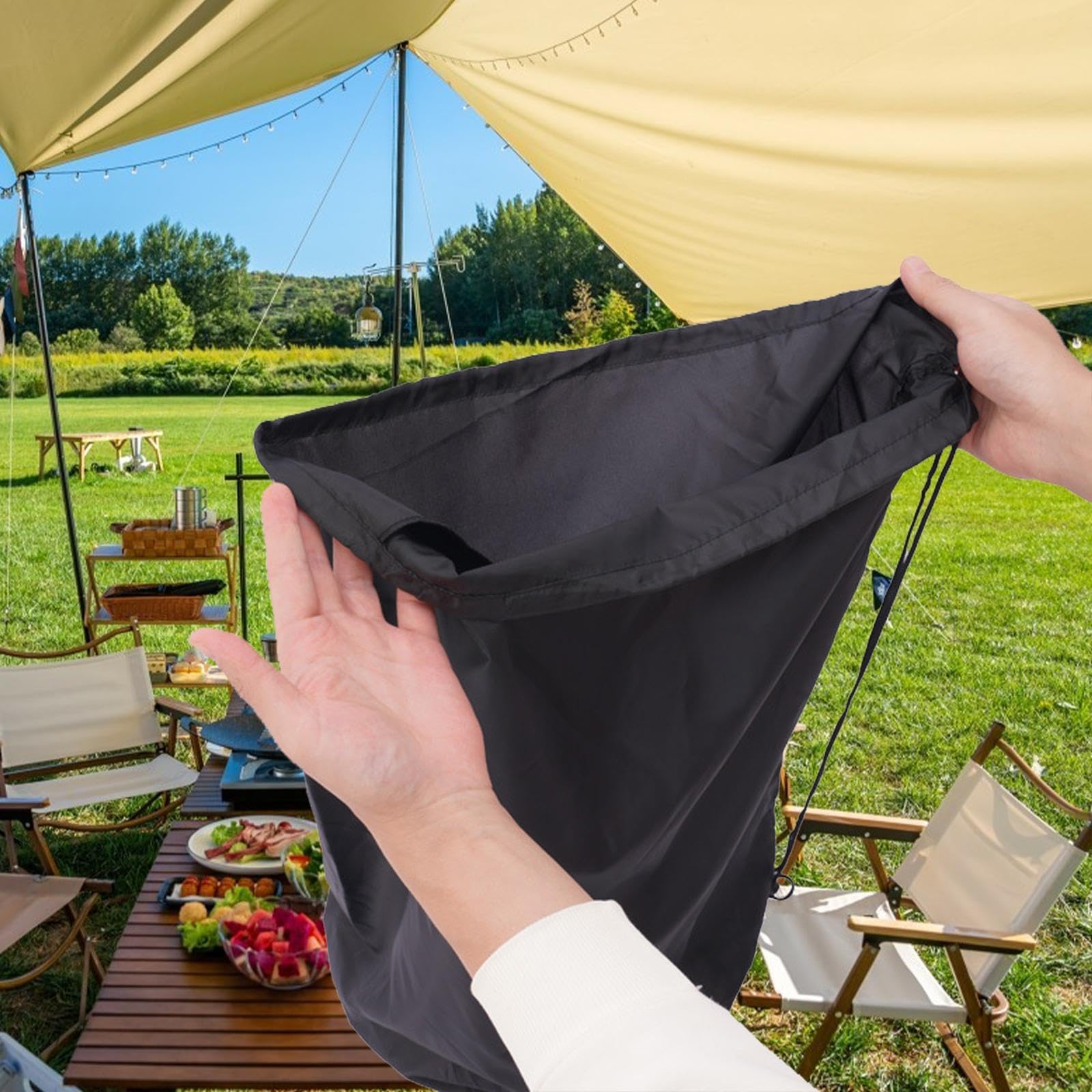 Menolana Sleeping Bag Storage Bag Drawstring Container Survival Tool Bag Pouch Luggage Organizer Sleeping Bag Stuff Sack for Emergency