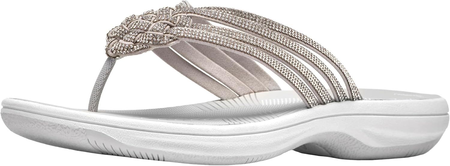 Clarks Women's Breeze Gem Cloudsteppers Flip-Flop