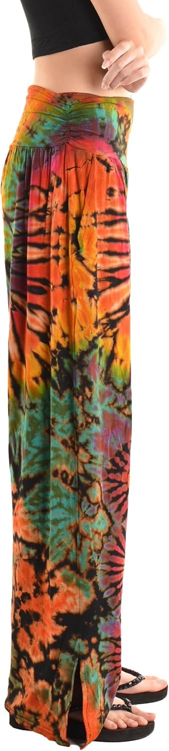 Orient Trail Women's Wide Leg Yoga Pants High Waist Casual Slit Leg Lounge Sweatpants with Pockets Oversized Plus Sizes