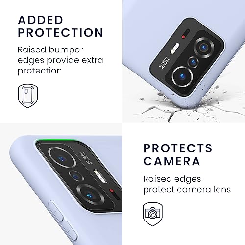 Miniatura 3 de kwmobile Funda compatible con Xiaomi 11T11T Pro - Funda protectora de silicona TPU suave y delgada - Azul claro mate