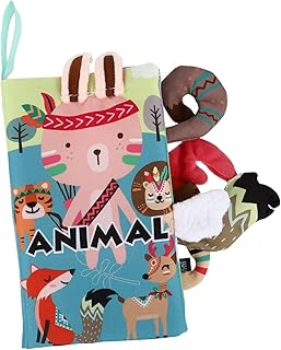 TOYANDONA Livro De Pano De Cauda 3 Peças Livro De Brinquedos Para Crianças Livro De Pano Para Bebês Brinquedos De Animais Para Crianças Brinquedos Para Bebês Livro Macio De