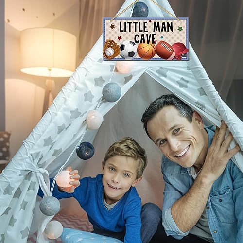 Miniatura 6 de Decoración de pared para habitación de niños, cueva de niño, cueva, niña, decoración de dormitorio (cueva de niño (deportes))