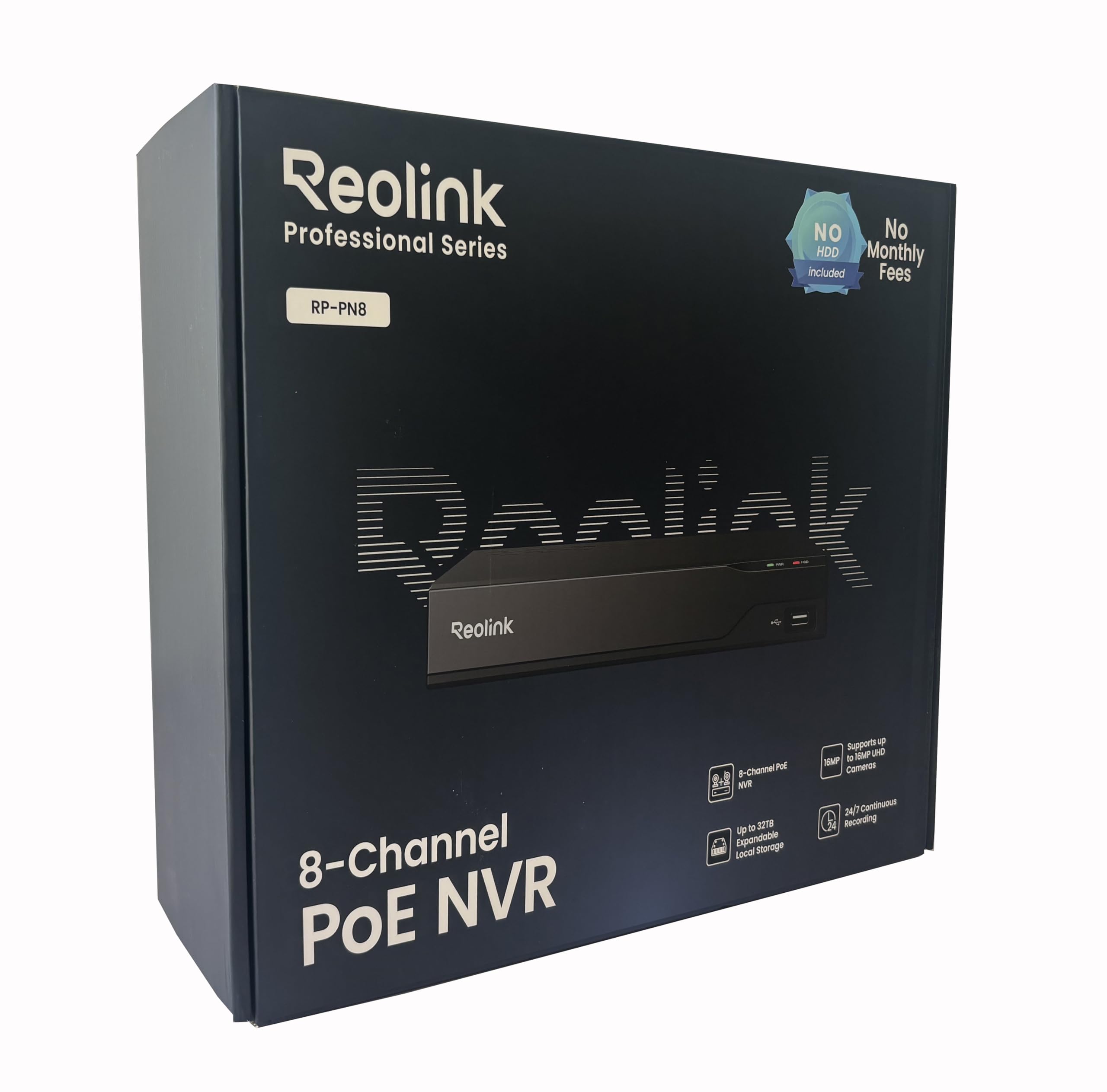REOLINK RP-PN8-NHD Netzwerk Videorekorder (RP-PN8-NHD)