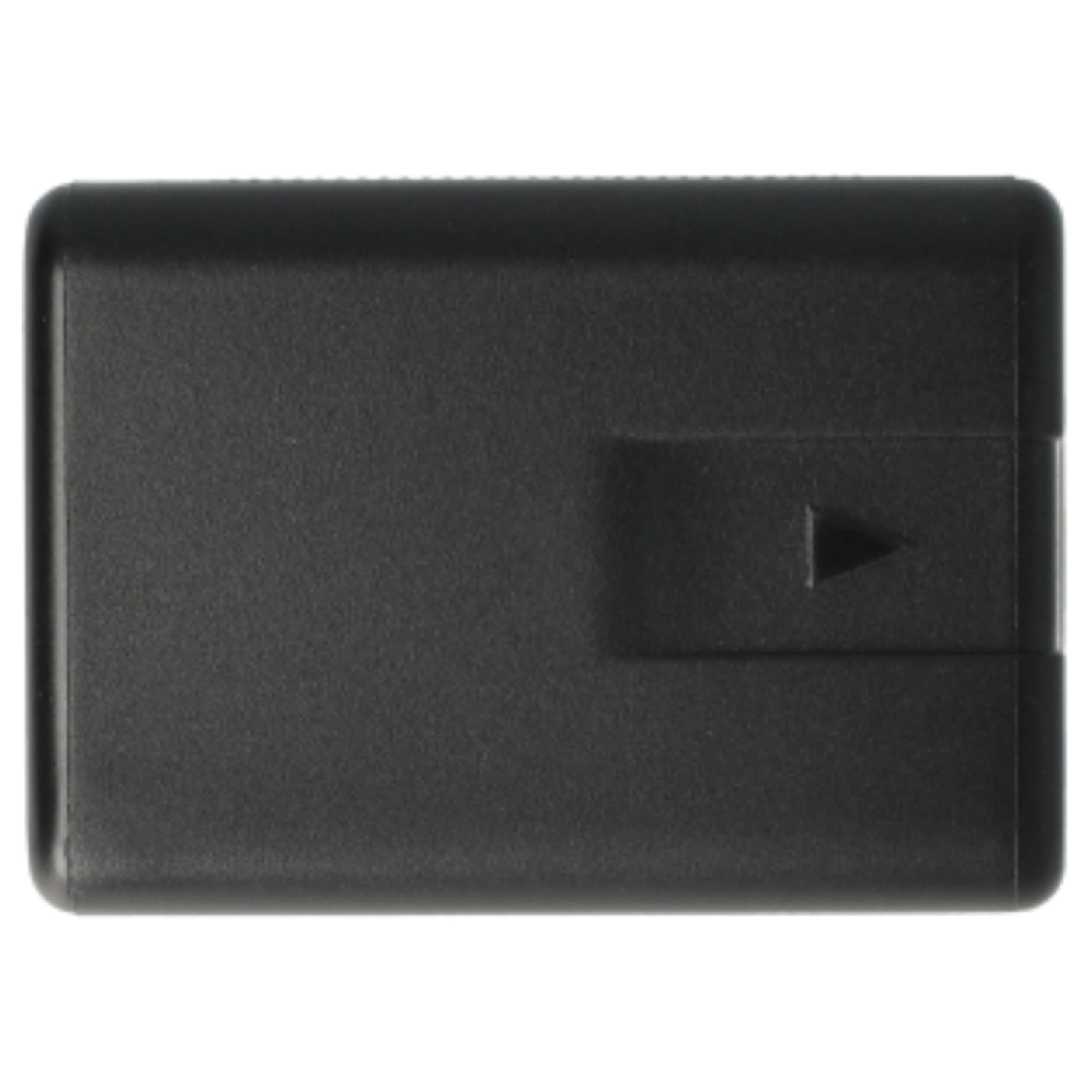 vhbw Bateria 3 x kompatybilna z Panasonic HC-V100, HC-V10, HC-V100EG-K kamera (1600 mAh, 3,6 V, Li-ion) z infochipem