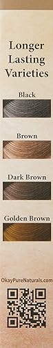 Miniatura 3 de OKAY Pure Naturals - Tinte para el cabello de henna negra natural con índigo, para hombres y mujeres, polvo para cubrir el color gris, tinte para