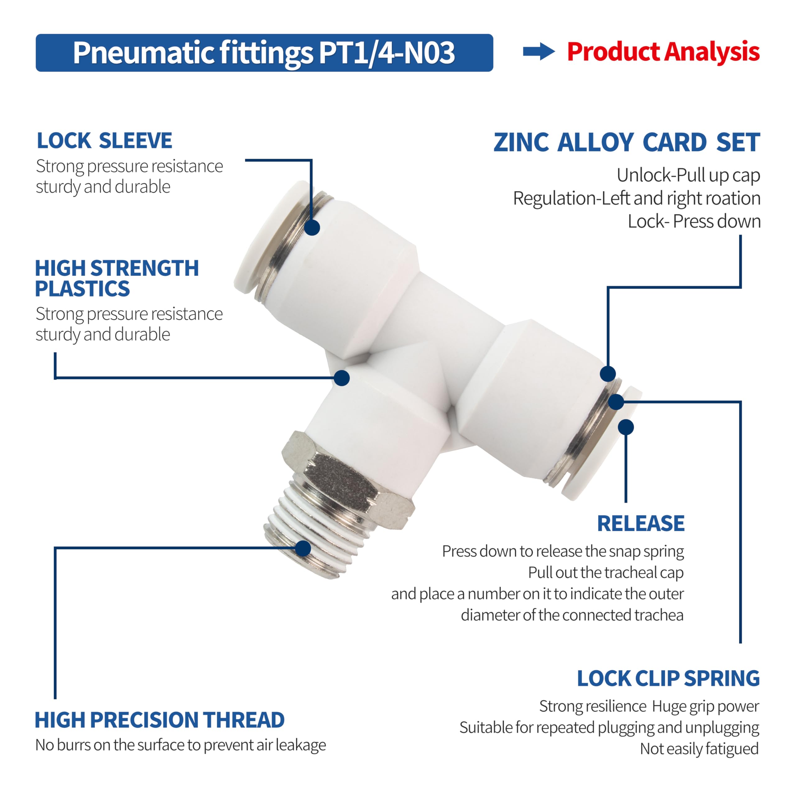 Air Hose 3/8 HARFINGTON 5pcs Pneumatic Male Branch Tee 5/32 Tube OD X 1 Brass Air Line Fittings