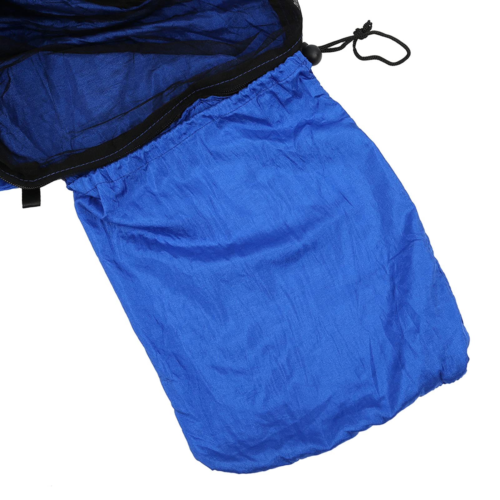Cocoarm Amaca Amaca Portatile con Tessuto in Nylon e Zanzariera in Poliestere Carico da 300 Kg Tettuccio Antipioggia con Doppia Cerniera per Campeggio Viaggi Cortile Giardino Adulti (Cielo blu con