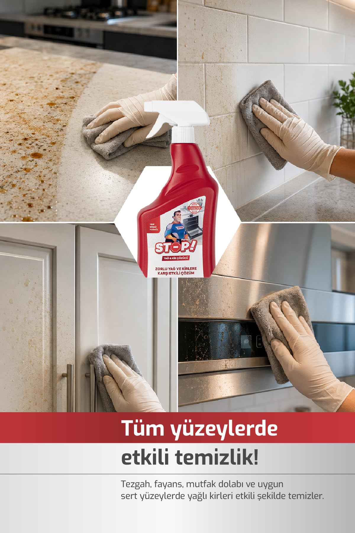 Stop Forte Yağ & Kir Çözücü