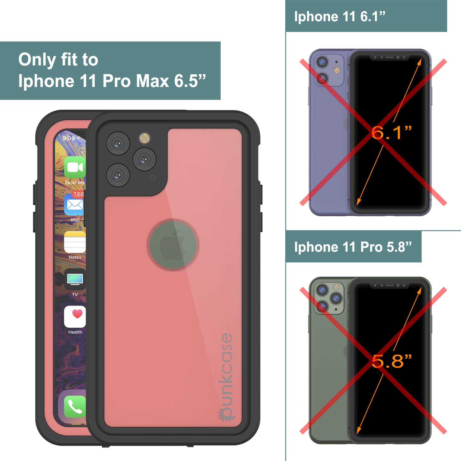 PunkCase Custodia Impermeabile Per IPhone 11, Serie Extreme [Slim Fit
