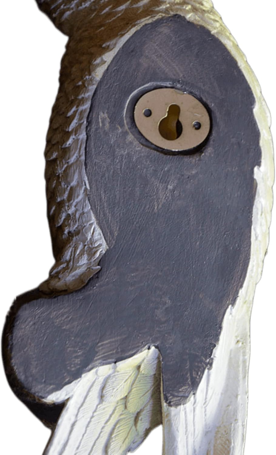 Statue Bird,Garden Decorations Bird Figurine,Resin Bird,Bird Statue Real Parrot Figurine,Flapping Macaw Bird Tropical Decor Wall Sculpture, Polyresin, Full Color - Image 7