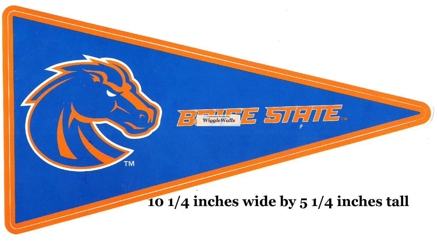 Amazon.com: 10 Inch BSU Broncos Logo Pennant Flag Boise State