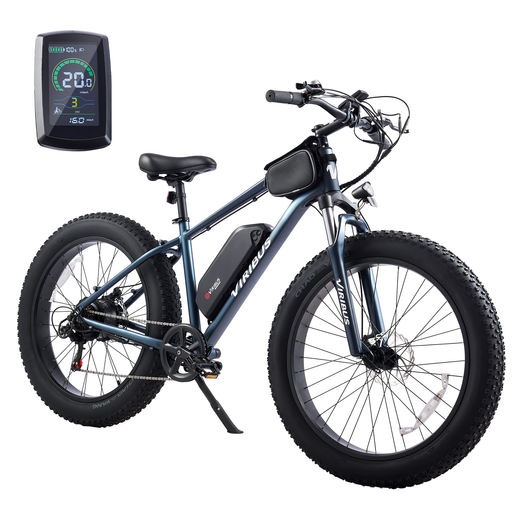 Buy Viribus Electric Bike for Adults, 7 Speed 26" Tire Bike with 500W