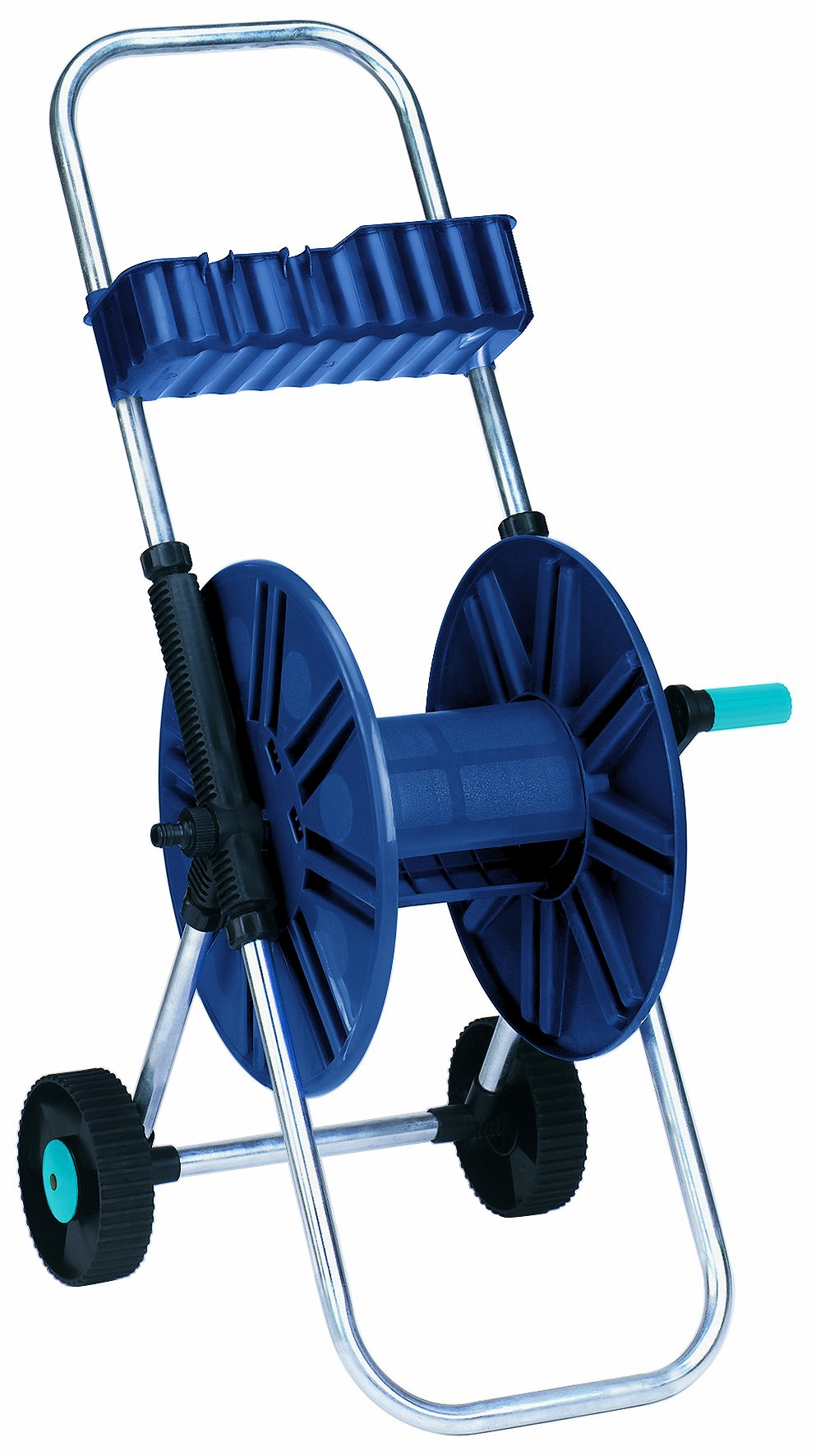 Einhell BG-HR 20 Set Avvolgitubo Da Parete | Tamburo Rotante Con 20m Di Tubo In PVC E Raccordi