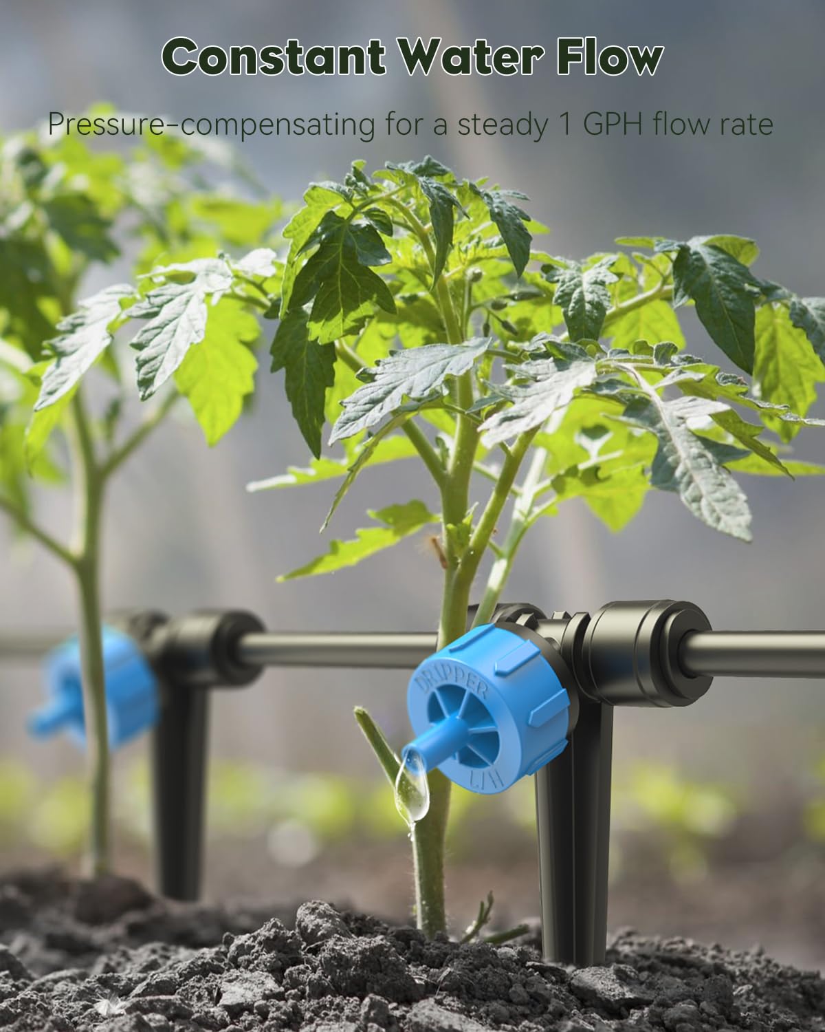 Pawfly 30M Drip Irrigation Kit with 4-6MM Tubing Drippers and Accessories - Image 3