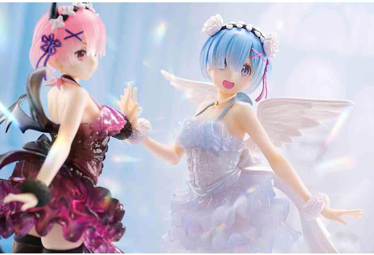 Banpresto - Re:Zero-Starting Life in Another World - Rem Special Color ver. Clear & Dressy, Espresto Figure
