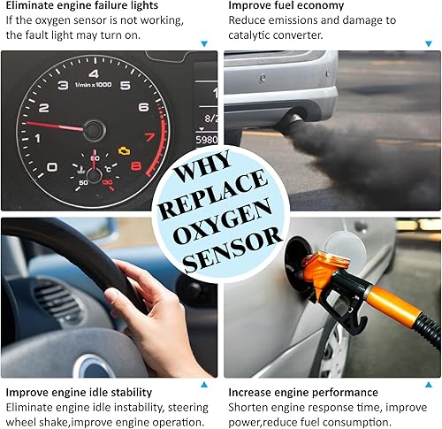 Miniatura 3 de Sensor de oxígeno O2 234-5015 aguas arriba compatible con Mazda 3 2006-2011 Mazda 3 Sport 2009-2010 Mazda 5 2008-2010 2008-2010