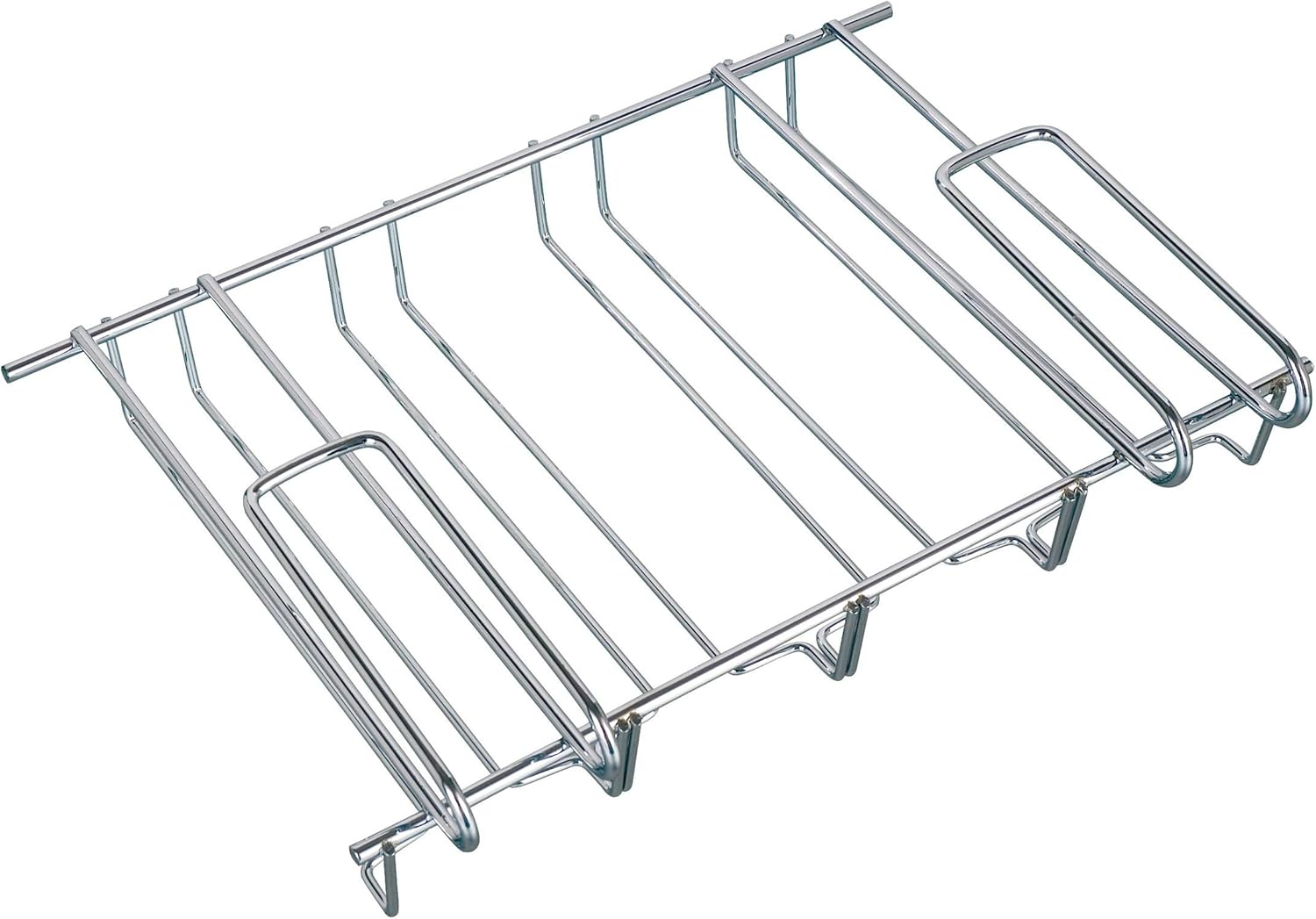 Wenko 2748140800 34 x 8 x 25 cm Chrome Cupboard Fitting Glass Holder for 12 Glasses