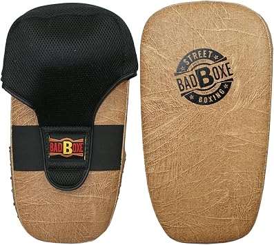 Muay Thai Kick Pads Durable Kickboxing Strike Shield for MMA, Karate & Boxing | Multi-Layer Foam Padding, Adjustable Straps | Sold as Single Pad or Pair