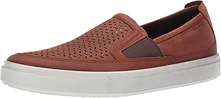 ECCO Men's Kyle Perforated Slip on Fashion Sneaker